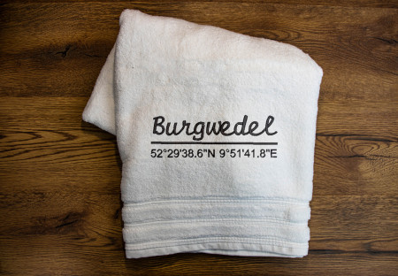 Handtuch Burgwedel  weiß