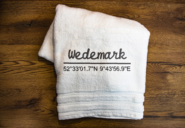 Handtuch Wedemark weiß