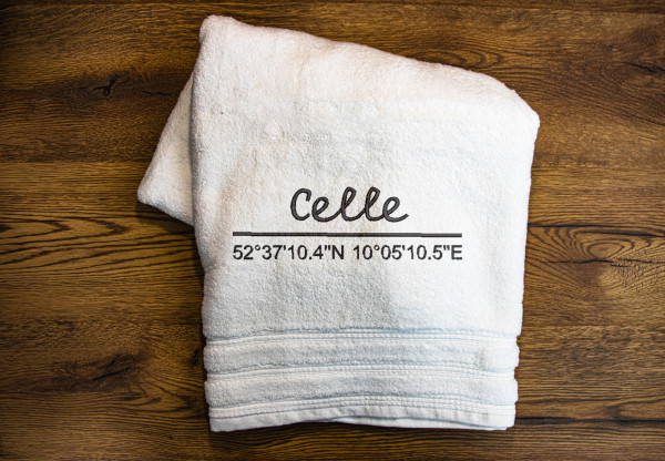 Handtuch Celle weiß