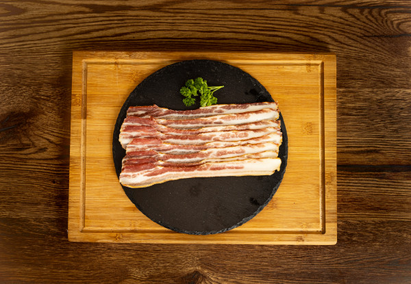 Bacon, geschnitten